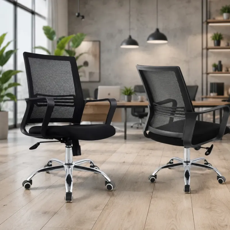 SILLA EJECUTIVA DIANA BAJO NEGRO
