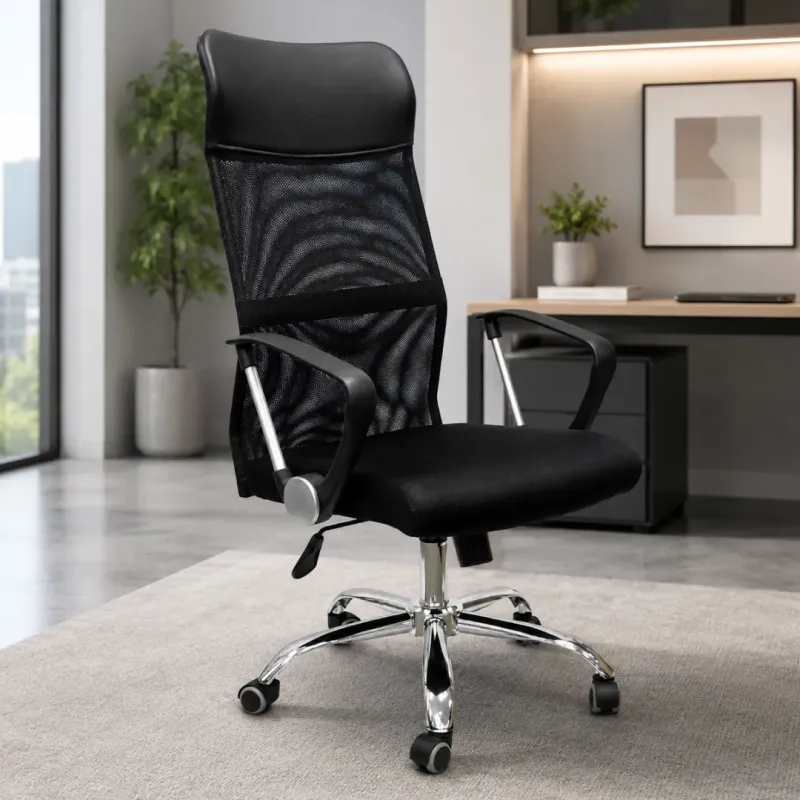 SILLA OFICINA STUDIO COLOR NEGRO
