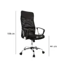 SILLA OFICINA STUDIO COLOR NEGRO