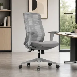 SILLA OFICINA NOA BAJO COLOR GRIS