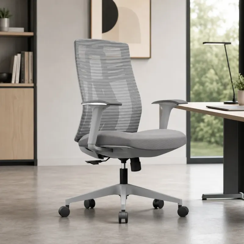 SILLA OFICINA NOA BAJO COLOR GRIS