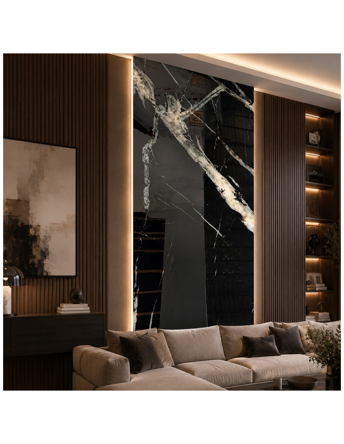 PLANCHAS DE MARMOL C/BLACK ONYX