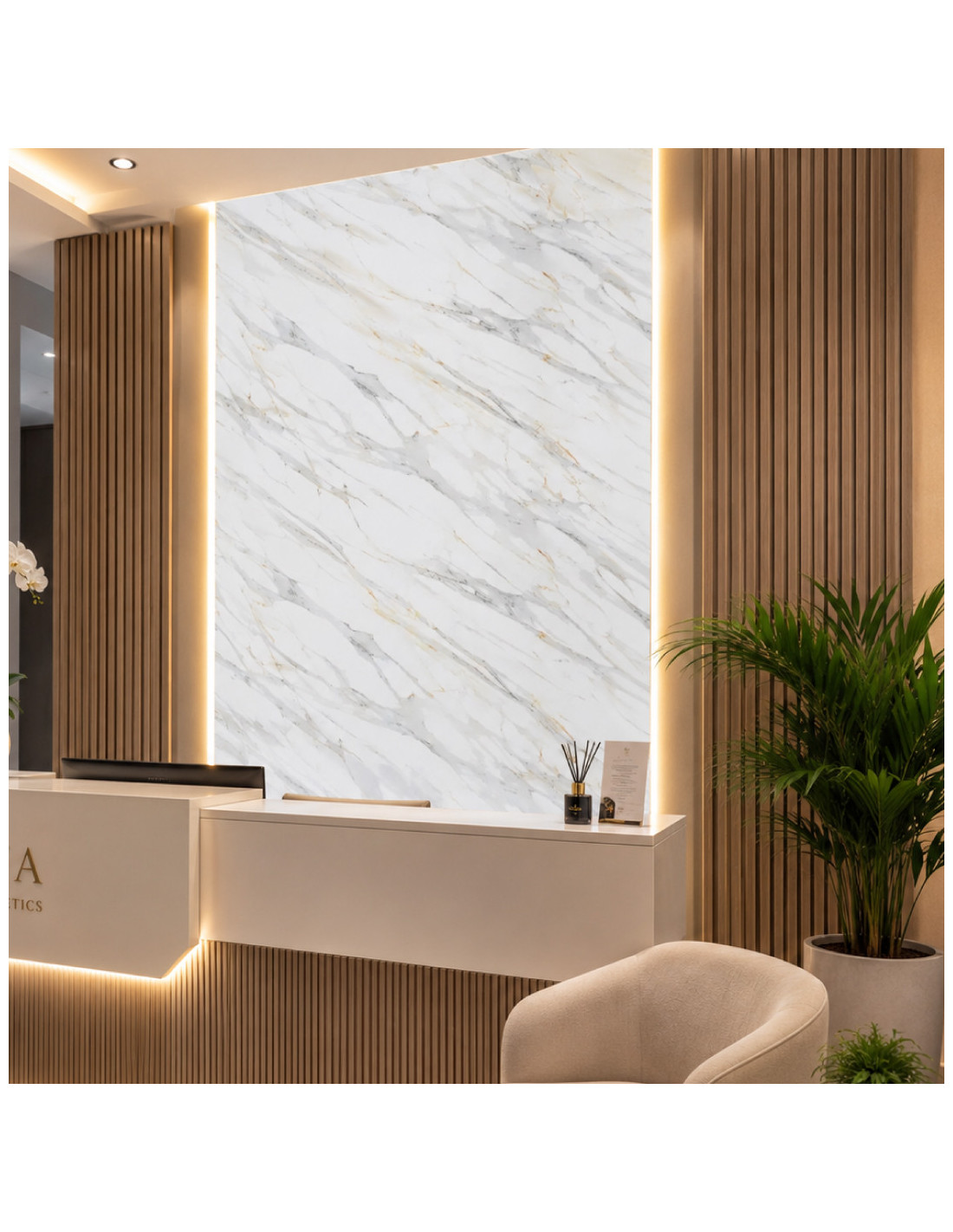 PLANCHAS DE MARMOL PVC C/AGATAGRIS