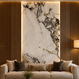 PLANCHAS DE MARMOL PVC C/GOLDEN QUARTZ