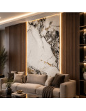 PLANCHAS DE MARMOL PVC C/GOLDEN QUARTZ