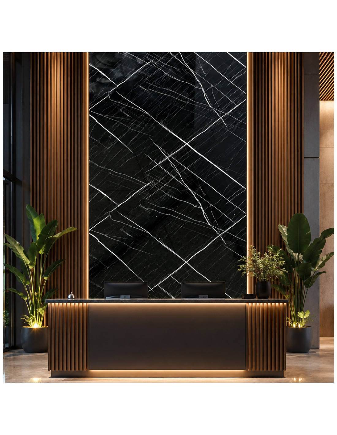 PLANCHA DE MARMIL PVC  C/BLACK HILL