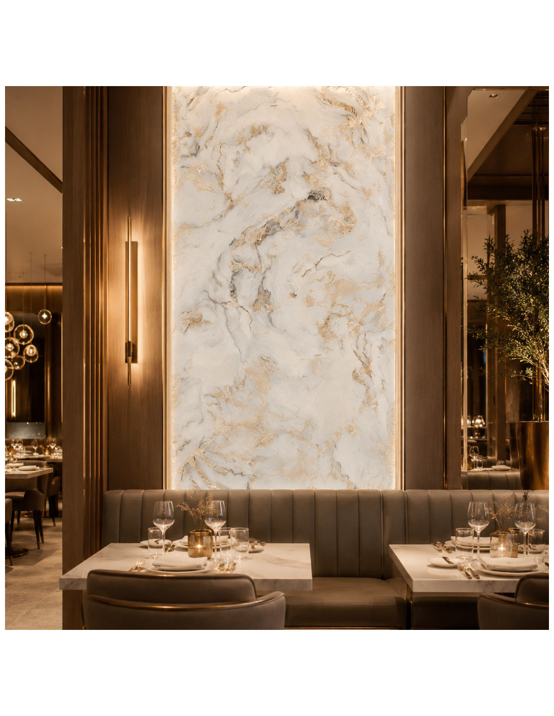 PLANCHAS DE MARMOL PVC C/CLOUDS WHITE