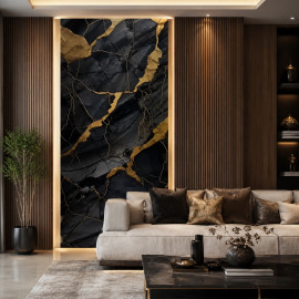 PLANCHAS DE MARMOL PVC C/MIDNIGHT GOLD