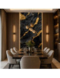 PLANCHAS DE MARMOL PVC C/MIDNIGHT GOLD