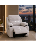 SOFA CAMA  KAROL  COLOR GRIS