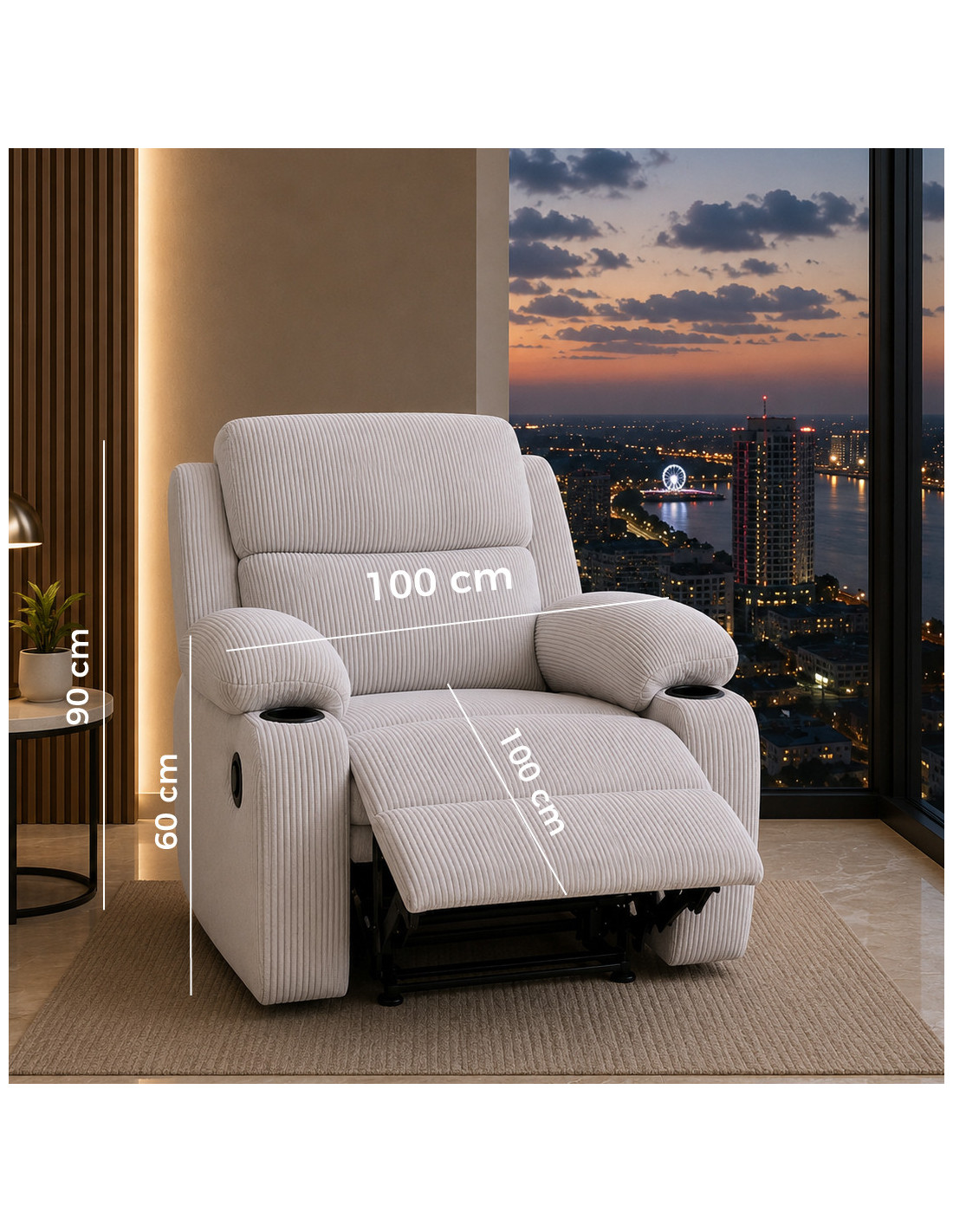SOFA CAMA  KAROL  COLOR GRIS