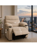 SOFA CAMA  KAROL  COLOR BEIGE