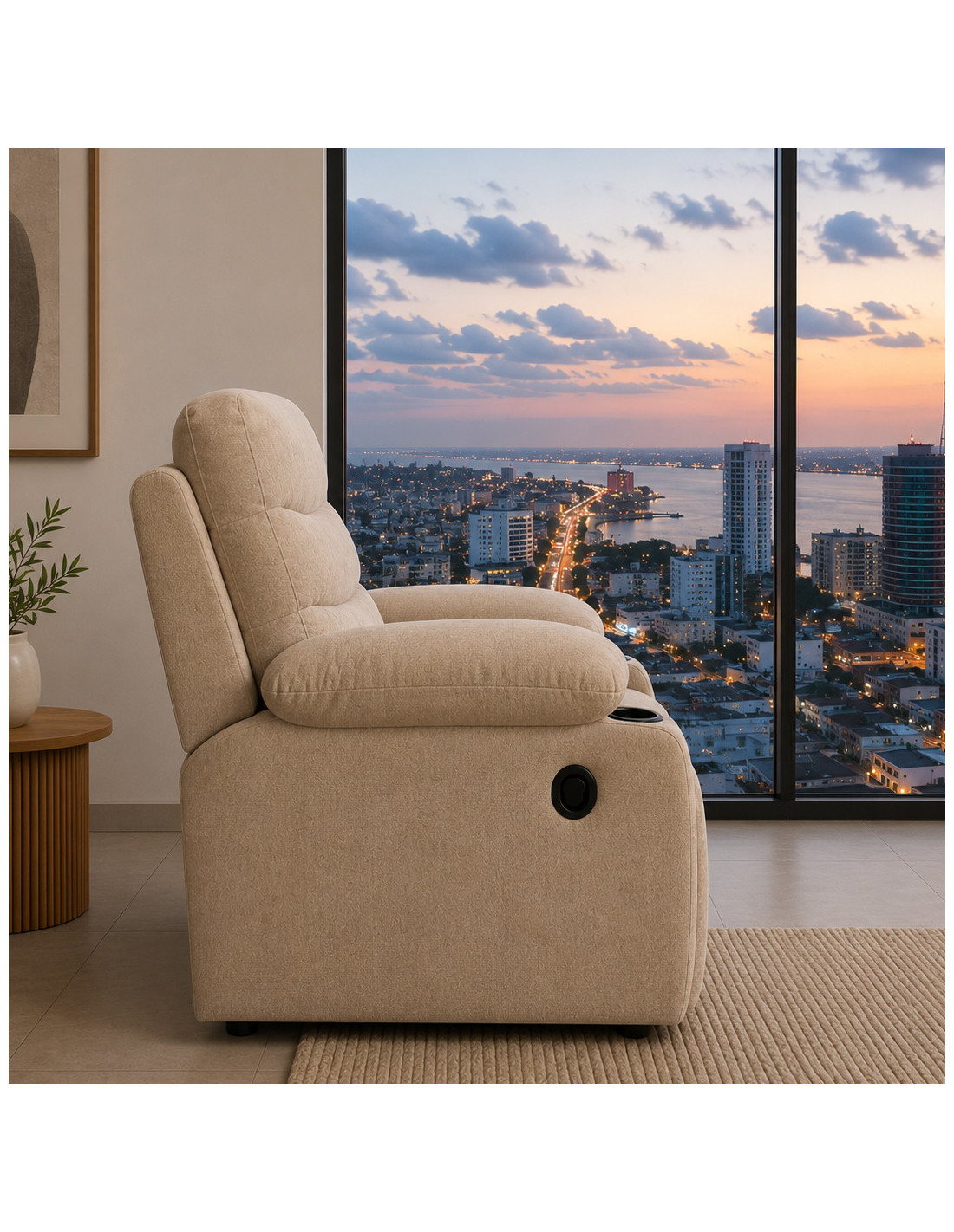 SOFA CAMA  KAROL  COLOR BEIGE