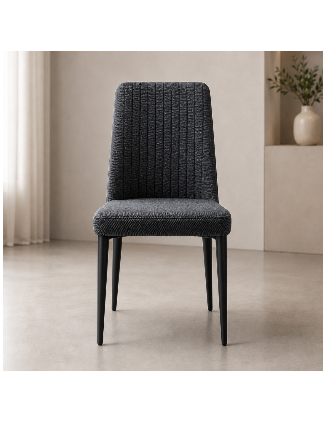 SILLA DARLA COLOR NEGRO