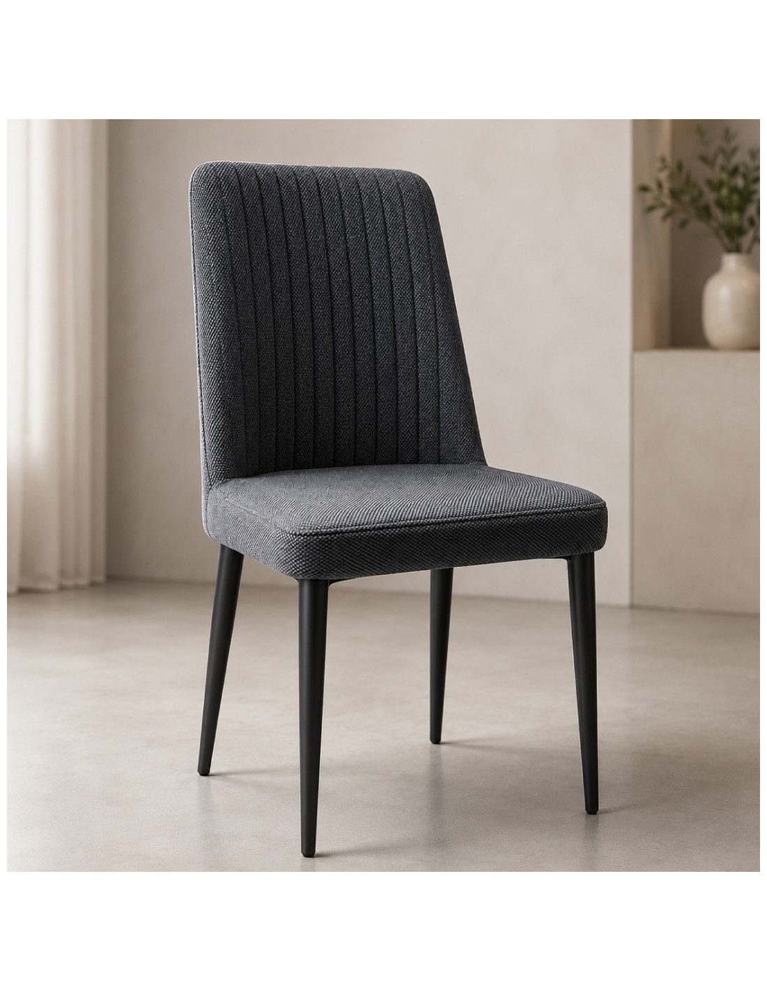 SILLA DARLA COLOR NEGRO