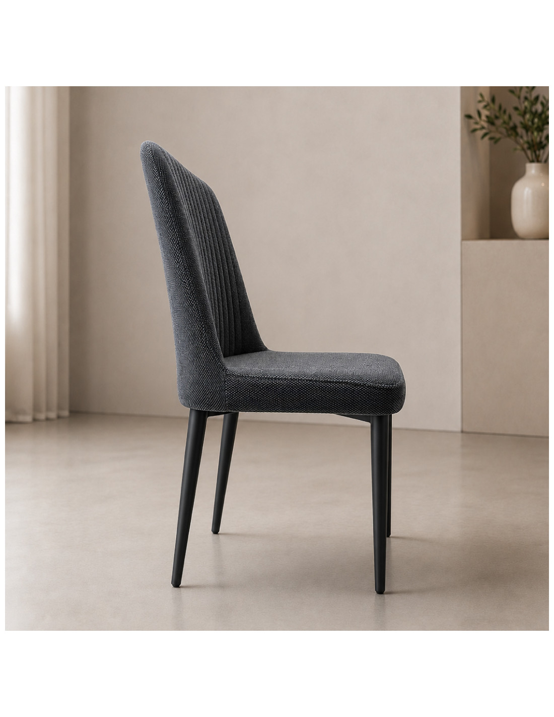SILLA DARLA COLOR NEGRO