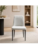 SILLA RESTAURANT DARLA COLOR GRIS