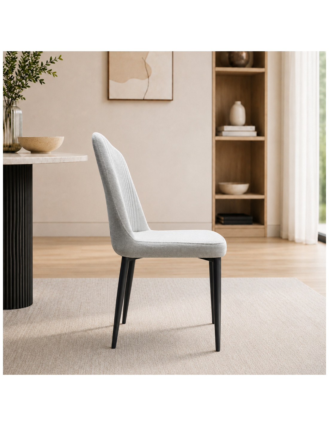 SILLA RESTAURANT DARLA COLOR GRIS