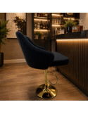 SILLA BAR LUNA TELA NEGRO