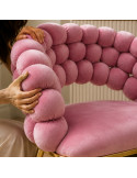 SILLA VISITA MIRANDA COLOR  PINK