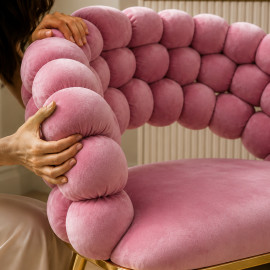 SILLA VISITA MIRANDA COLOR  PINK 2