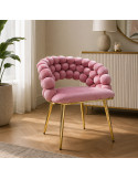 SILLA VISITA MIRANDA COLOR  PINK