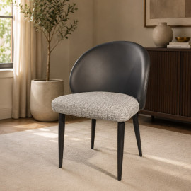 SILLA VISITA LISA COLOR GRIS 2