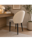 SILLA VISITA LISA COLOR BEIGE