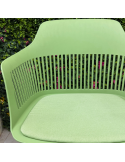 SILLA VISITA KAIRA COLOR VERDE
