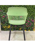 SILLA VISITA KAIRA COLOR VERDE