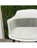 SILLA VISITA KAIRA COLOR BLANCO