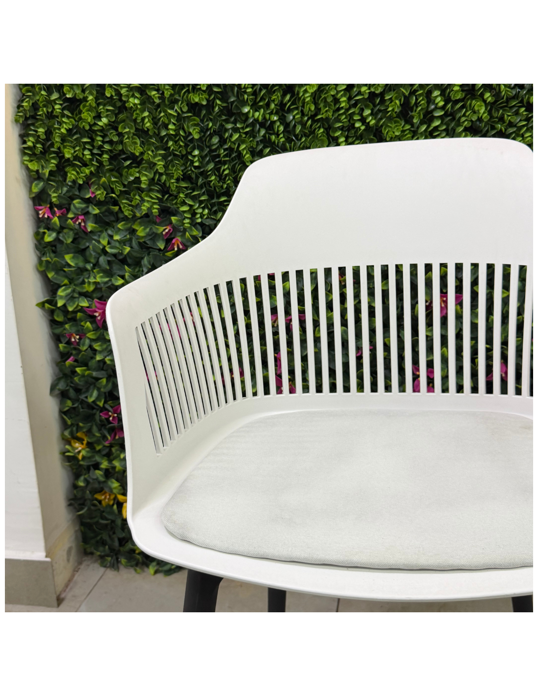 SILLA VISITA KAIRA COLOR BLANCO