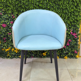 SILLA MARSELLA EN COLOR CELESTE