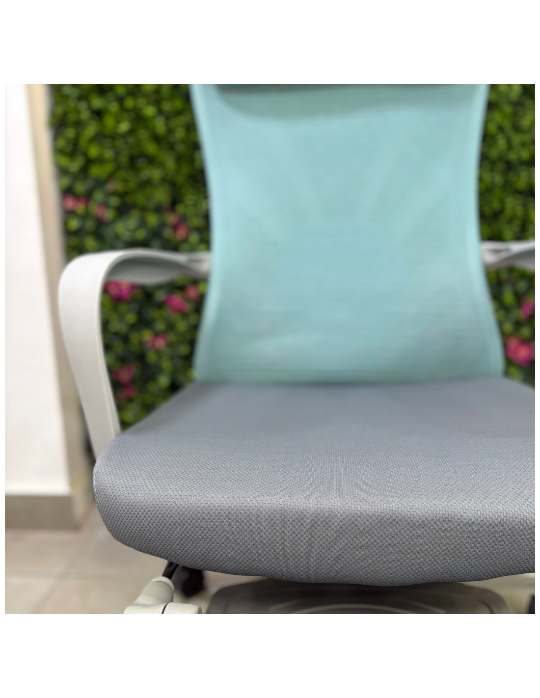 SILLON GERENCIAL BENEDIT COLOR GRIS-AZUL
