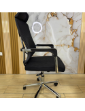 SILLA OFICINA MAYORCA COLOR NEGRO