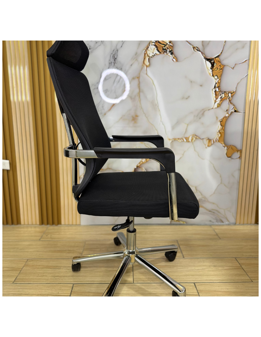SILLA OFICINA MAYORCA COLOR NEGRO