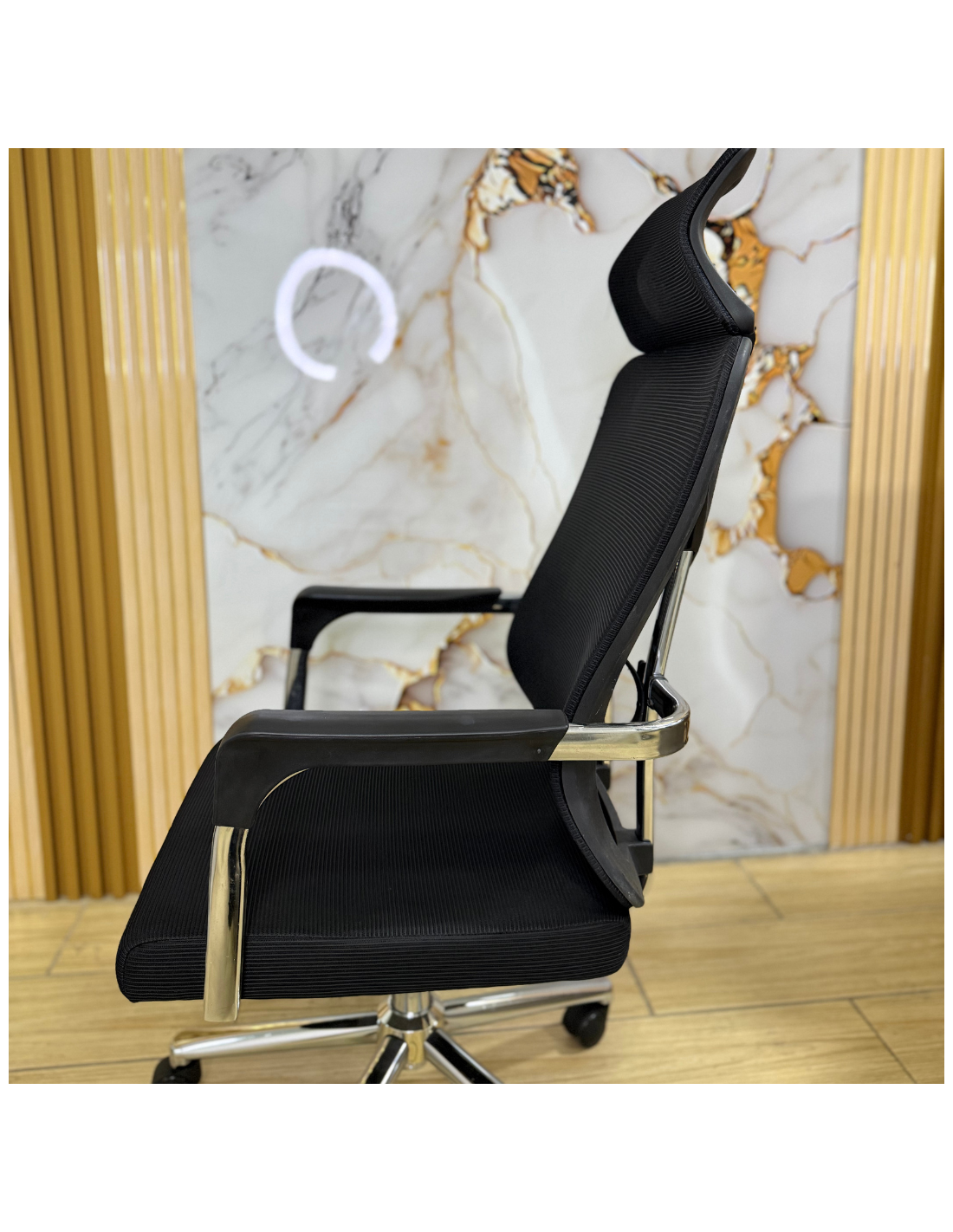 SILLA OFICINA MAYORCA COLOR NEGRO