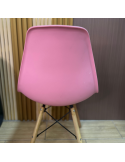 SILLA VISITA EAMES SLIM COLOR ROSADO