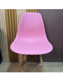 SILLA VISITA EAMES SLIM COLOR ROSADO