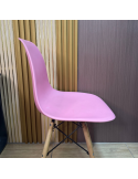 SILLA VISITA EAMES SLIM COLOR ROSADO