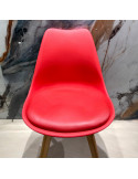SILLA LOLA  COLOR ROJO