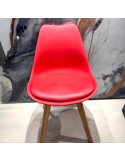 SILLA LOLA  COLOR ROJO