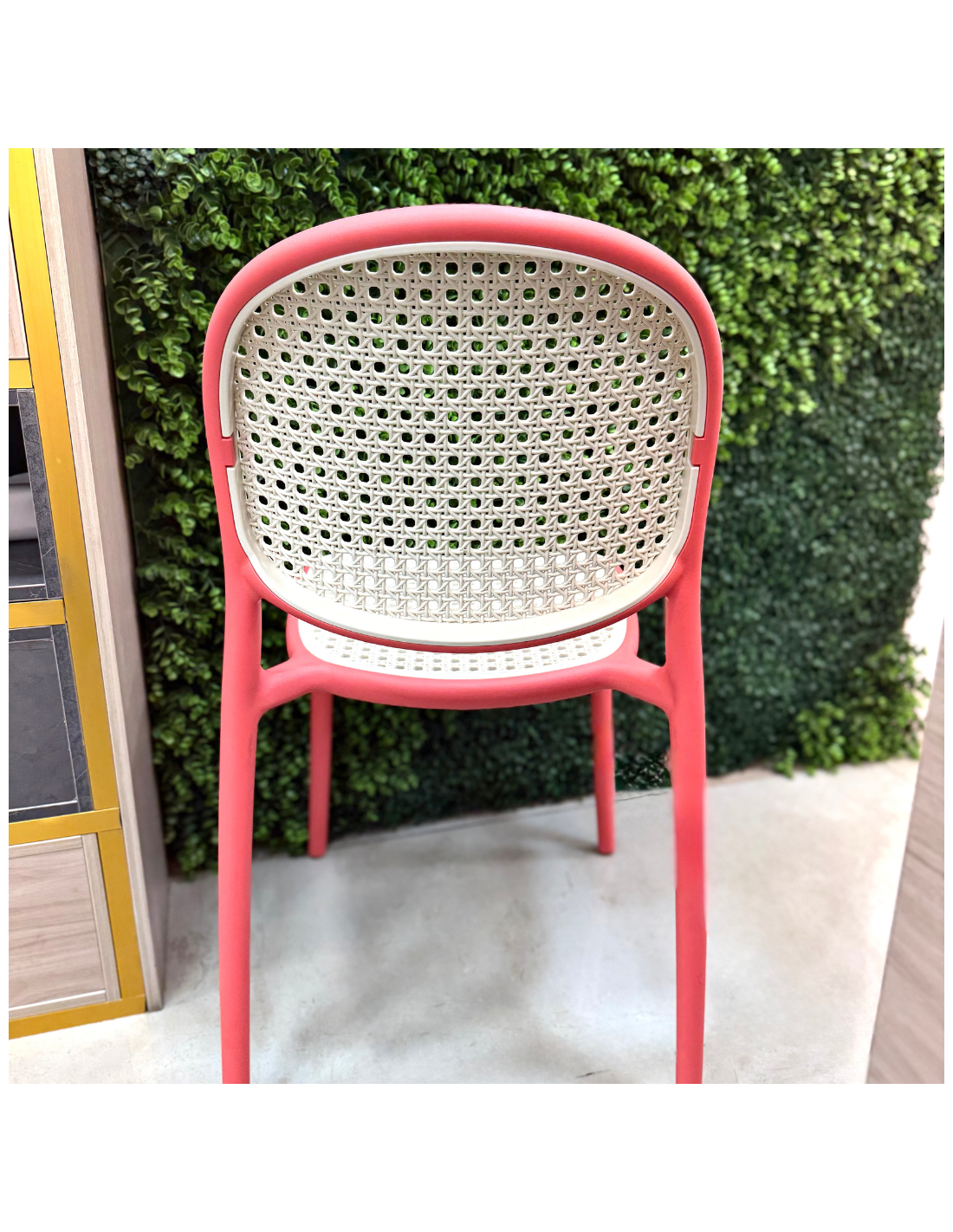 SILLA VISITA FLOYD CUERPO ROSADO