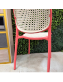 SILLA VISITA FLOYD CUERPO ROSADO