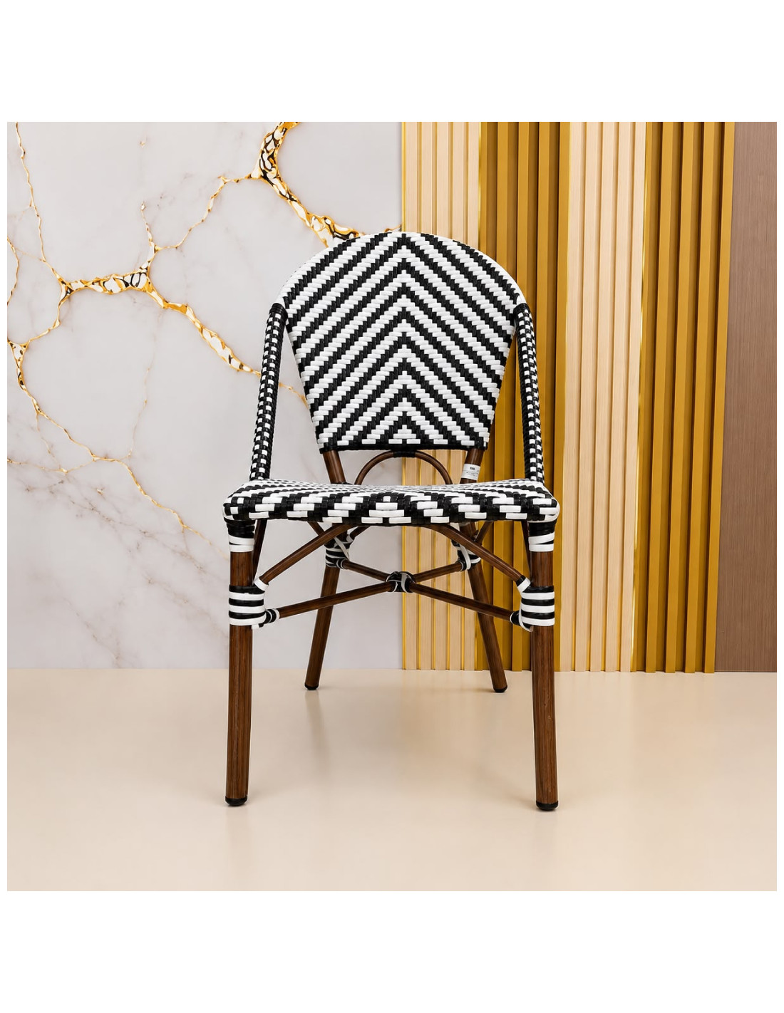 SILLA EXTERIOR BLYAN COLOR NEGRO