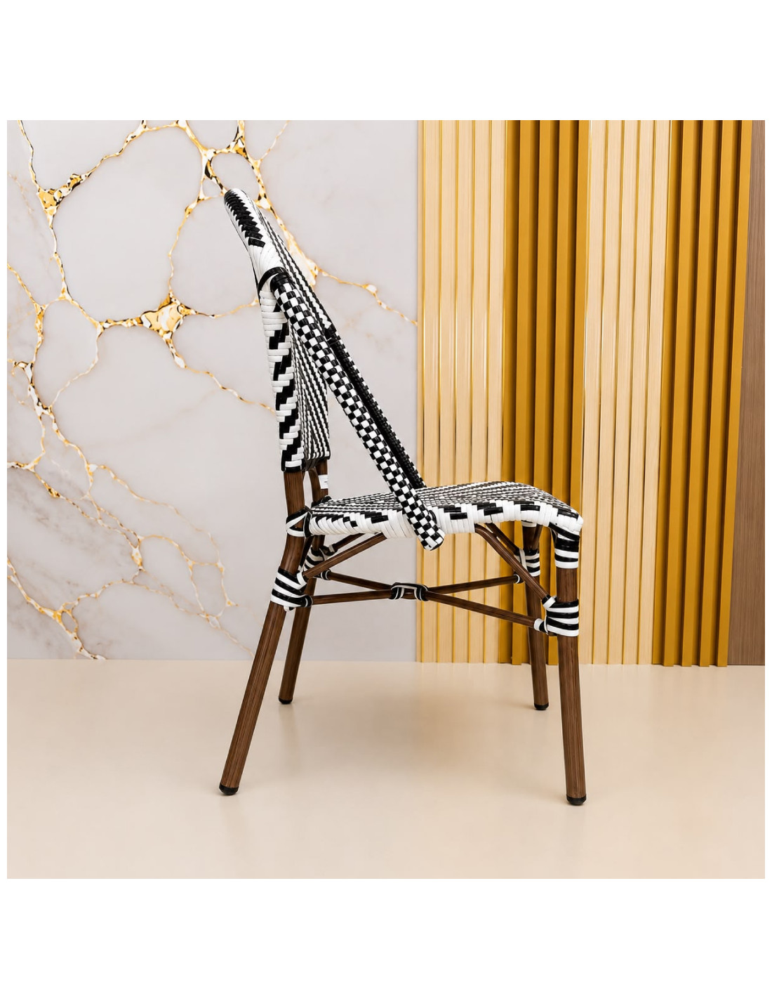 SILLA EXTERIOR BLYAN COLOR NEGRO
