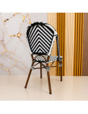 SILLA EXTERIOR BLYAN COLOR NEGRO