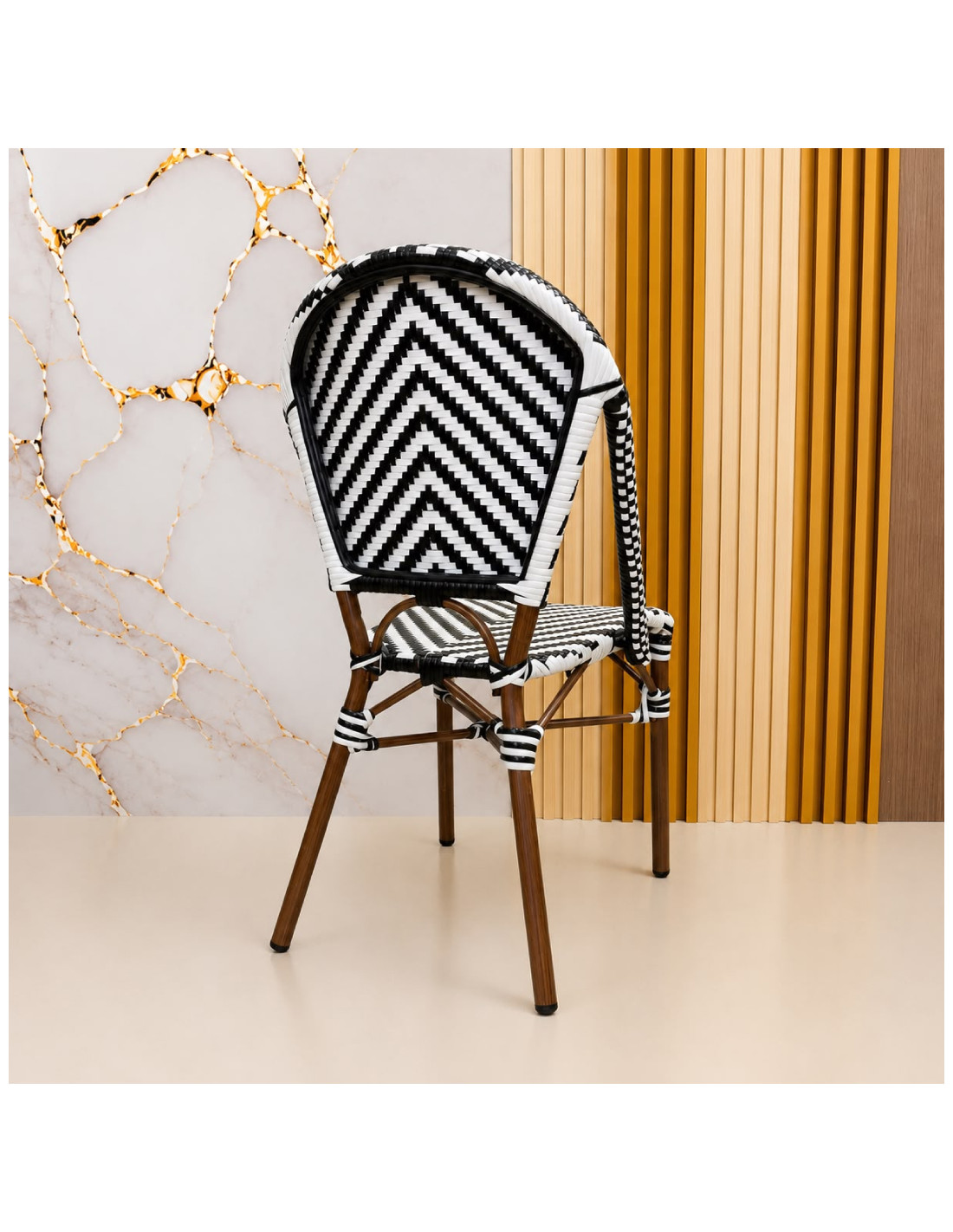 SILLA EXTERIOR BLYAN COLOR NEGRO