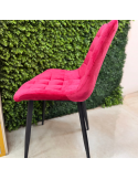 SILLA CAYETANA COLOR ROJA