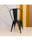 SILLA VISITA TOLIX COLOR NEGRO